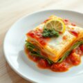 Lasagne met vis
