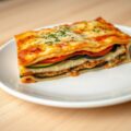 Lasagne van kaas en groenten