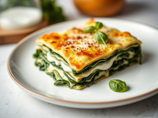 Lasagne verdi di Tania — AI-gegenereerde illustratie