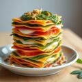 Lasagnetorentje met pesto