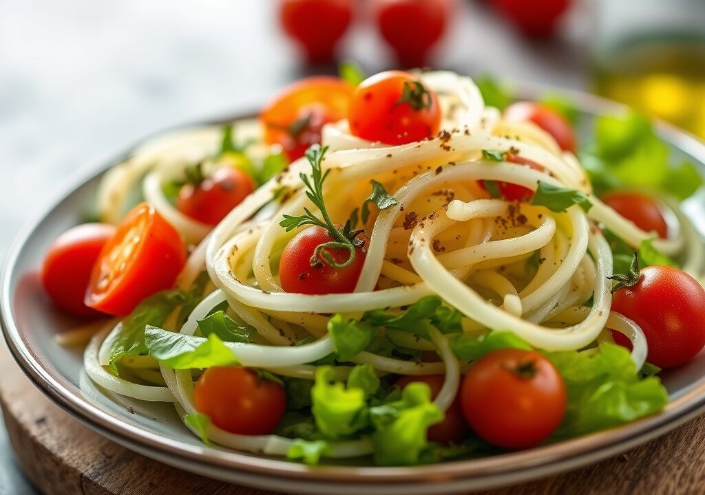 Lauwe venkelsalade, AI-gegenereerde illustratie