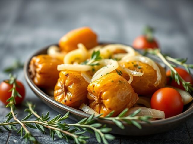 Le petits farcis ( gevulde groenten)