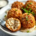 Lekkere nasi-ballen.