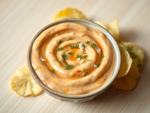 Lekkere saus voor bbq of bij de chips