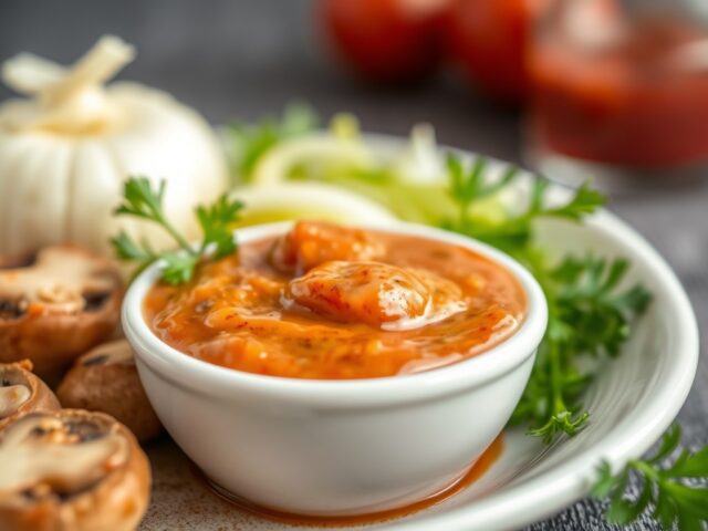 Lekkere saus voor bij vlees(barbeque)