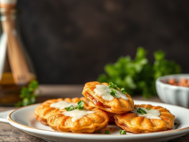 Lekkere spaanse kipkroketjes met rauwe ham