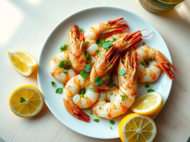 Lemon Prawns