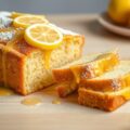 Lemon-syrup loaf cake