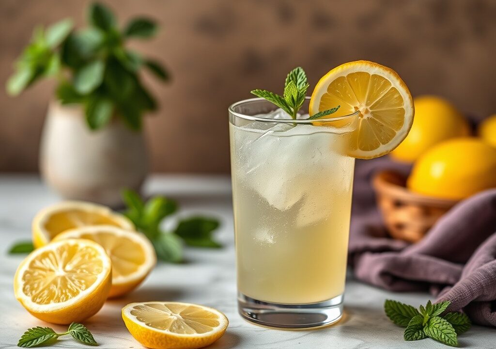Lemonade uit Zuid-Afrika, AI-gegenereerde illustratie