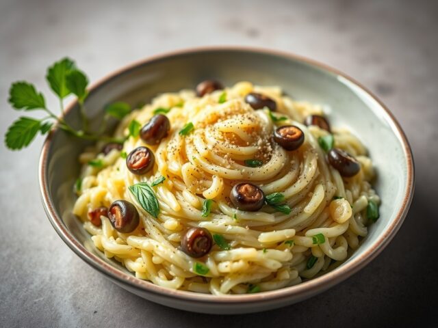Lenterisotto met groene asperges