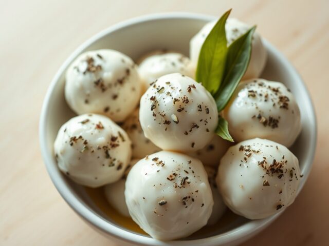 Libanese yoghurtballetjes
