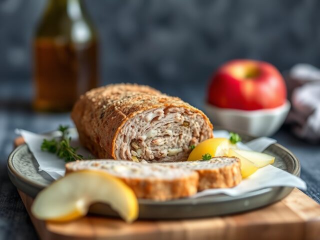Licht gemarineerde ganzenleverterrine (ZIE OPM)