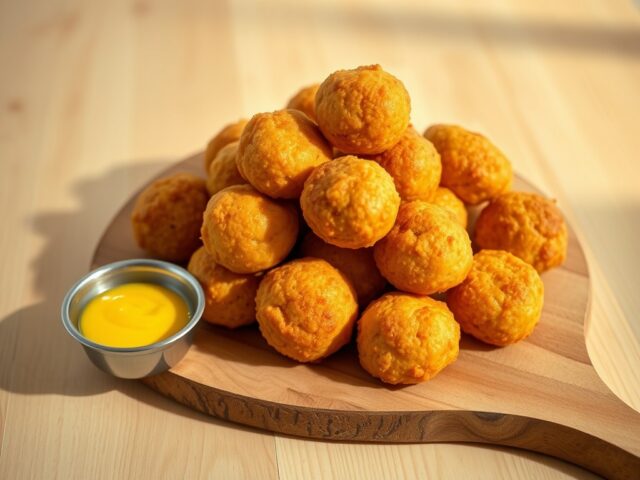 Limburgse kaasbitterballen