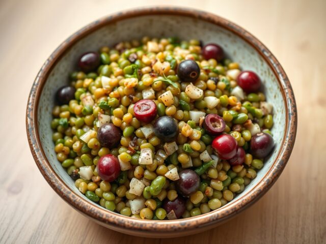 Linzen Salade Griekse Stijl