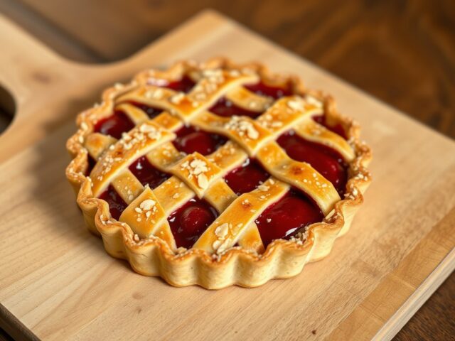 Linzer kersentaart