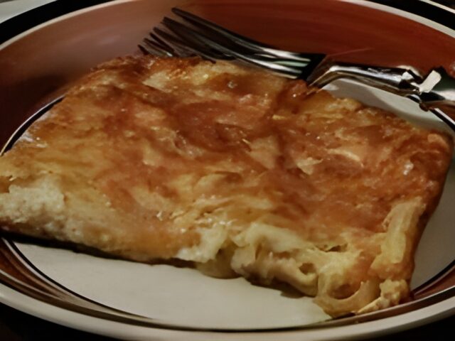 Lothringische Zwiebelkuchen of Duitse uientaart