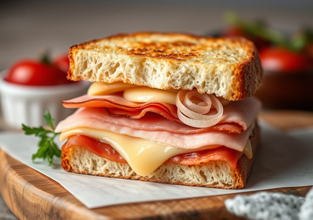 Lunchbroodje, AI-gegenereerde illustratie