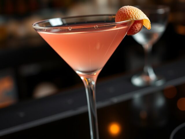 Lychee martini