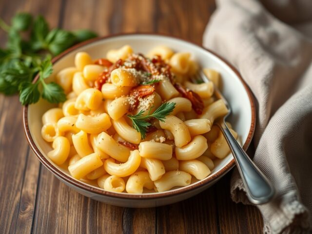 Macaroni — AI-gegenereerde illustratie