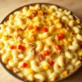 Macaroni gratin Hawai