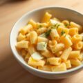 Macaroni met ei en kaas