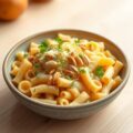 Macaroni met peer