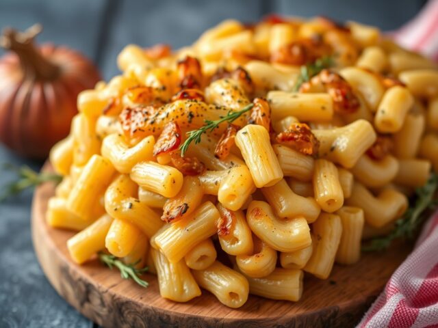 Macaroni Ovenschotel — AI-gegenereerde illustratie
