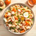 Macaroniezalmsalade