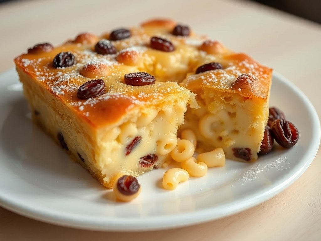 Macaronigebak, AI-gegenereerde illustratie