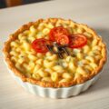 Macaronitaart met ansjovis