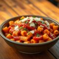 Maccheroncini all’arrabbiata