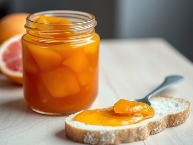 Mango-grapefruitjam