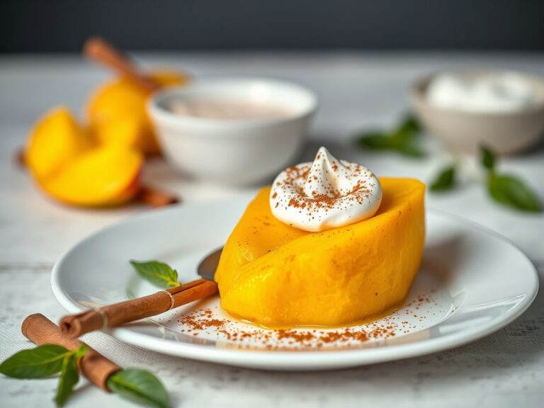 Mango met kaneel