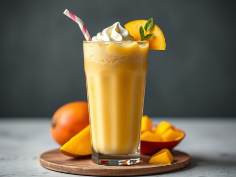 Mango milkshake