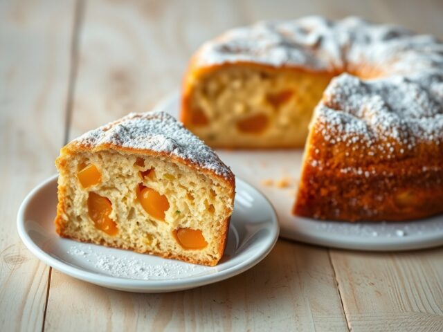 Marokkaanse abrikozencake