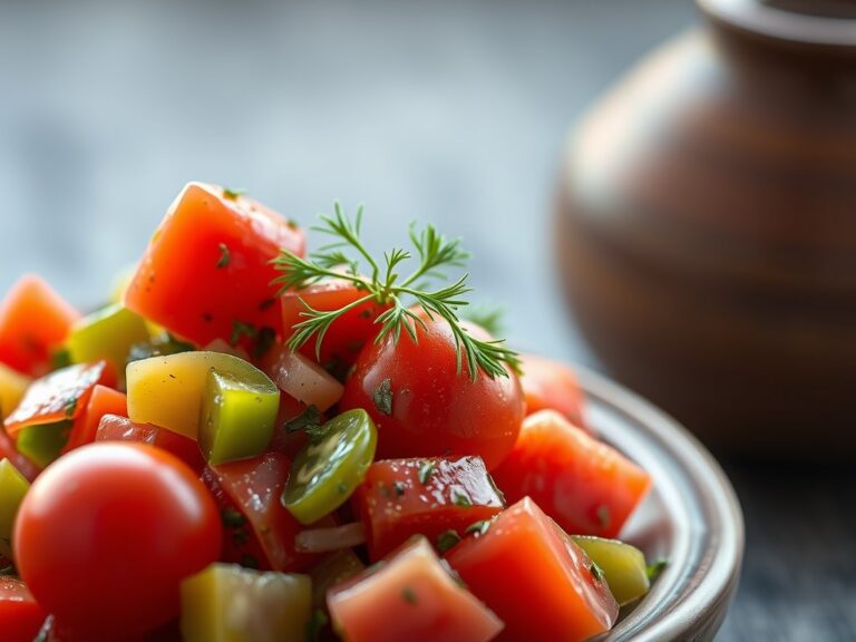 Marokkaanse tomatensalade