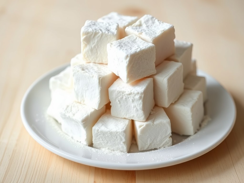 Marshmallow, AI-gegenereerde illustratie