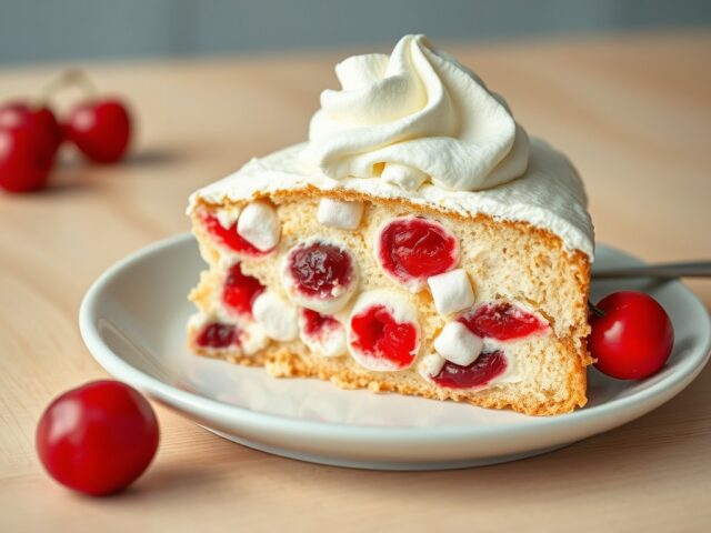 Marshmallow-cake