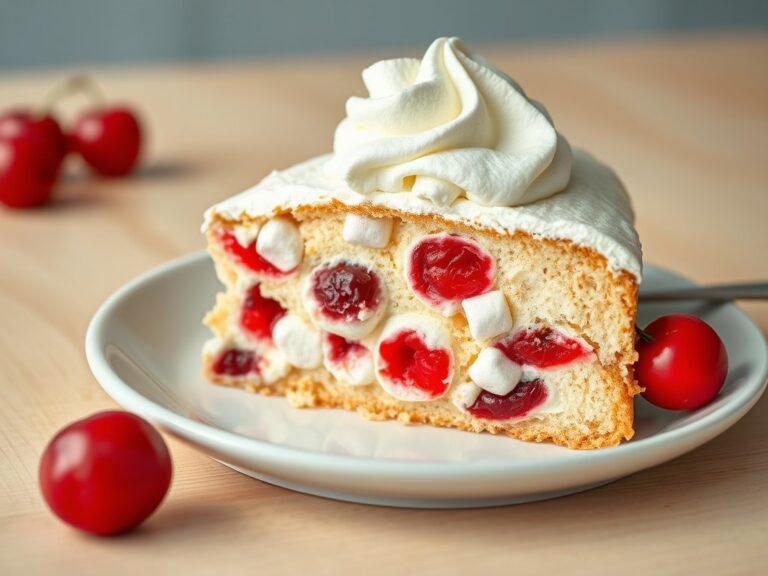 Marshmallow-cake