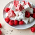 Marshmallows met vers fruit