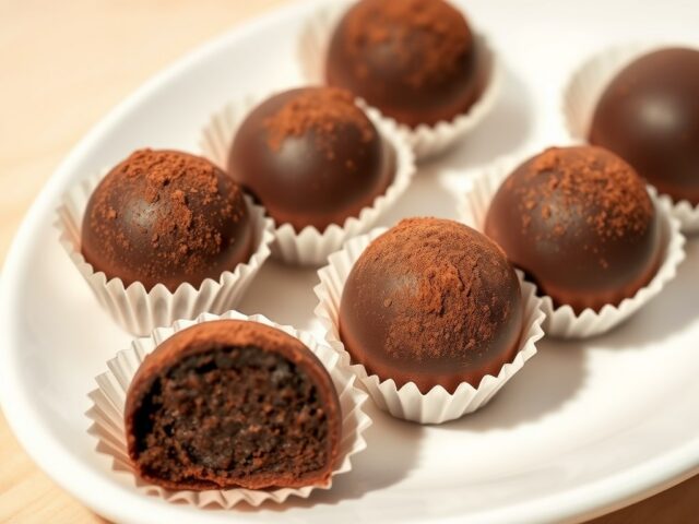 Mascarpone – Chocolade Snoepjes