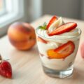 Mascarpone met Perziken