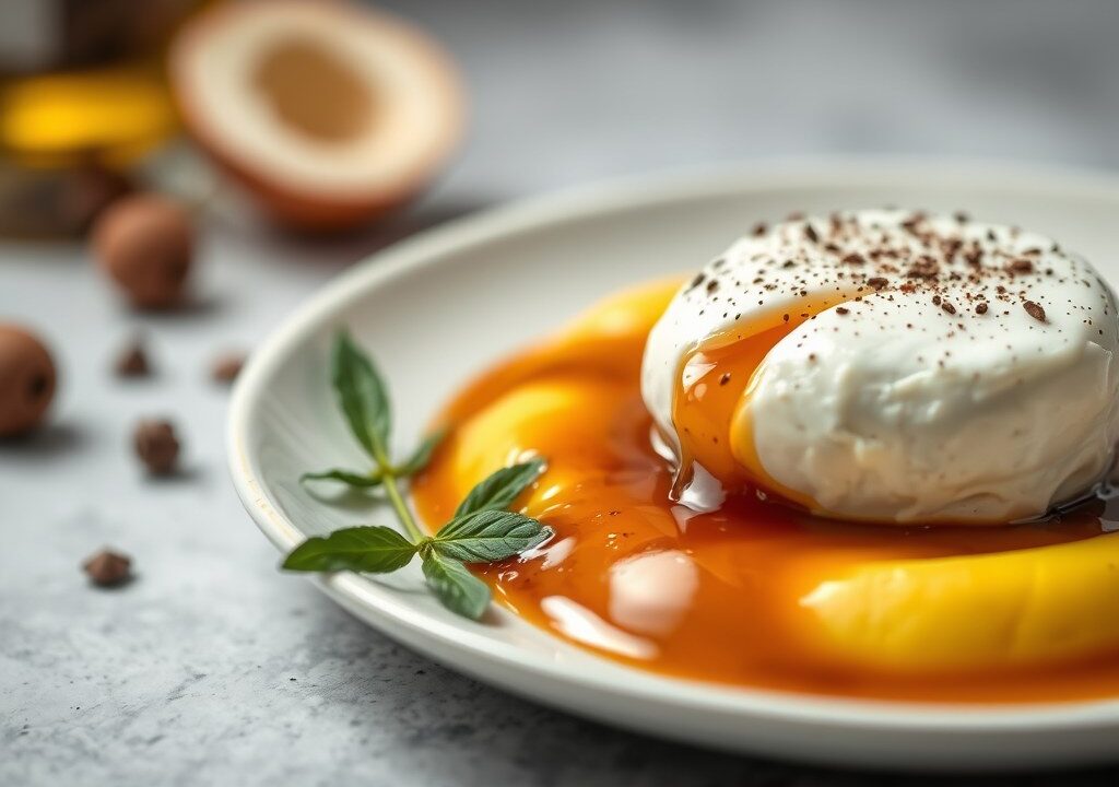 Mascarpone met Vin Santo, AI-gegenereerde illustratie