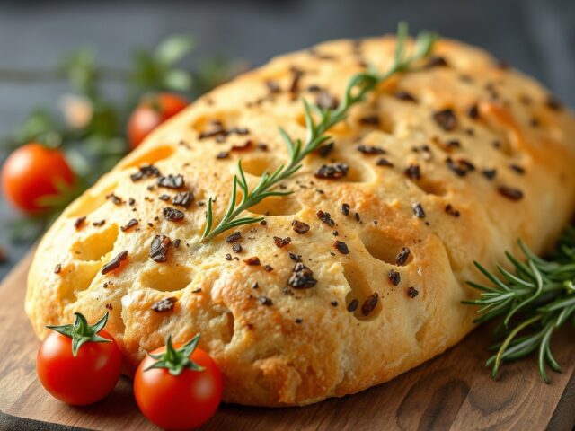 Mediterraan tomatenbrood