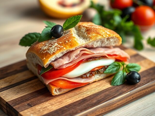 Mediterraanse sandwich