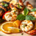 Mediterrane garnalenspiesen
