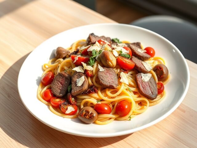 Mediterrane pasta