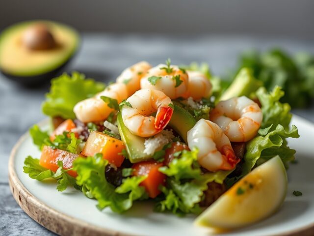 Meloen – advocadosalade
