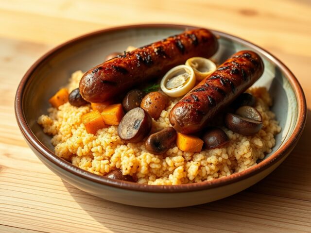 Merguez Worstjes met Couscous
