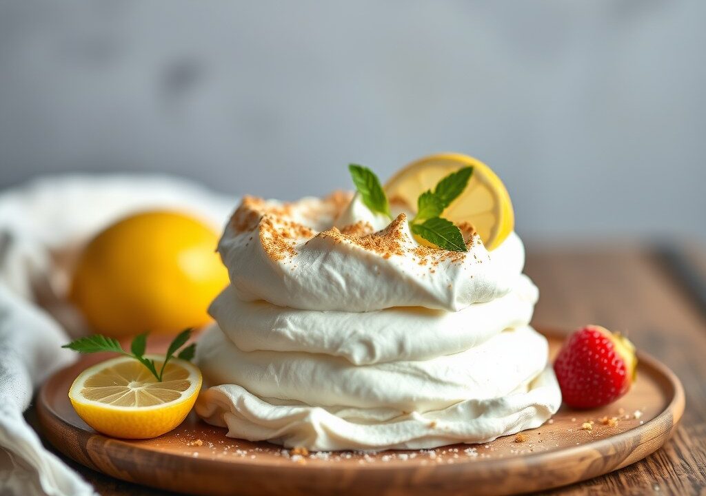 Meringue Cathrien, AI-gegenereerde illustratie
